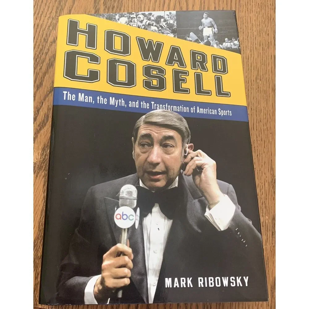 Howard Cosell The  Man the Myth Signed Inscribed By Mark Ribowsky‎ Hardback Book